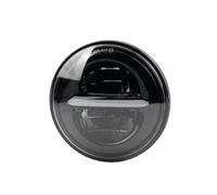 YAKISA Motorcycle Headlamp Assembly For Triumph For Dyna For Softail For Sportster 883 XL883 For FXCW For FXSTD Motorcycle LED Headlight 5.75 Inch DRL Angel Eye