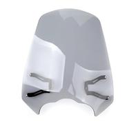YAKISA Motorcycle Windshield For Kawasaki Vulcan S EN 650 2015-2023 Windscreen Screen W/Bracket Extension (Gray)