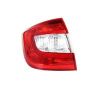 YAKISA Rear Tail Light Assembly For Skoda For Rapid 2012 2013 2014 2015 2016 2017 2018 Rear Tail Light Tail Lamp Without Wire Board Bulbs Car-styling Tailights(Left Side)