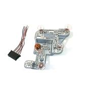 YAKISA Taillight Base For Benz W204 C-CLASS A2048201500 A2048201600 Left/Right Taillight Bulb Holder Tail Light With Wiring Plug Harness Rear Light Circuit Board(R with wiring)