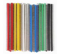 Yakomon 36pcs 40 pin Breakable Pin Header 2.54mm Single Row Male Header Connector Kit PCB Pin Strip for Arduino(Male)