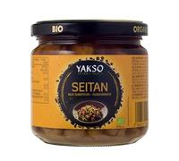 Yakso certified organic seitan natural | tasteful and artisanal seitan | lactose-free, celery-free, nut-free | 200g | Pack of 6