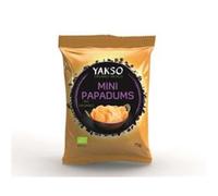 Yakso Organic and Gluten Free Mini Pappadums 75g