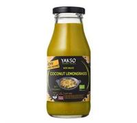 Yakso Yakso Organic Wok Sauce Coconut & Lemongrass 240ml