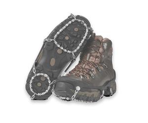 Yaktrax Diamond Grip Chains Heavy Duty Traction Hiking Cleats, Durable TIG Welded Links, Provides Traction In Ice & Snow, Black, Small, Shoe Size: 5-7