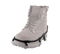 Yaktrax Diamond Grip Traction Cleats for Ice and Snow - Full-Foot Grip for Walking, Running, and Hiking - Cold-Resistant Easy On/Off Elastic Upper Band Lightweight and Durable - Black, X-Large