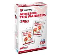YakTrax Unisex 21239 Adhesive Toe Warmers, Orange, One Size UK