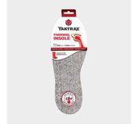 Yaktrax Unisex Thermal Insoles, Grey One Size