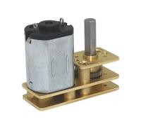 YAKUFAST 1024-N20 Gear Motor DC 3V/6V/12V N20 Mini Micro Metal Gear Motor With Gearwheel DC Motors 15/30/50/60/100/200/300/500/1000RPM(1000_6V)