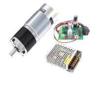 YAKUFAST 12V24V 775 DC Motor 8RPM~1600RPM 775 Planetary Geared Motor Slow Speed Adjustable High Torque 42mm Brushed Gear Motor(Package C,12RPM_DC 24V)