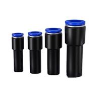 YAKUFAST 2-100pcs/lot Pneumatic Fittings Plug Push in Reducer Through PGJ 6/8/10/12mm Tube to 4/6/8/10mm Tube Air Connector(PGJ10-6,50pcs)