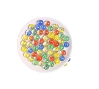 YAKUFAST 40-1000pcs Mixed Glass Balls Colorful Ball 14/16/19/25mm Fish Tank Chinese Checkers Pachinko Bead(Lucky Bag Packing,14MM_400PCS)