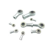 YAKUFAST 5mm/6mm/8mm/10mm/12mm/16mm/18mm/20mm/22mm/25mm Male/Female SA SI T/K PHSA8 Ball Joint Metric Threaded Rod End Bearing(SA8 8mm,Left Thread)