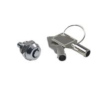YAKUFAST 5Sets 12MM Press Lock P12-21 Small Plum Blossom Locking Light Box Telescopic Mechanical Key Small Cabinet Lock(5 Sets)