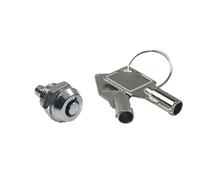 YAKUFAST 5Sets 12MM Press Lock P12-21 Small Plum Blossom Locking Light Box Telescopic Mechanical Key Small Cabinet Lock(10 Sets)