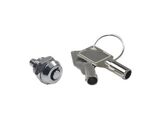 YAKUFAST 5Sets 12MM Press Lock P12-21 Small Plum Blossom Locking Light Box Telescopic Mechanical Key Small Cabinet Lock(10 Sets)