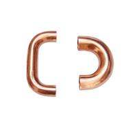 YAKUFAST 7 7.94 9.52 12.7 15.88 16 19mm 5/16" 3/8" 1/2" 5/8" 3/4" Pipe OD Copper 180 Degree Return Bend Fitting for Air Connditioner(9.52mmx0.5mmx36mm)
