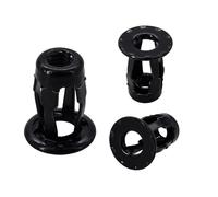 YAKUFAST M4 M5 M6 M8 Petal Shape Rivet Nut Screw Bolt Kit Expansion Metal Rivetnut Panel Car License Plate Clamp Lock Jack Nuts(Nut Only(Black),M8x21(20Pcs))