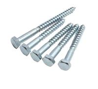 YAKUFAST M8-M12 Galvanized Self Tapping Screw Outer Hex Extra Long