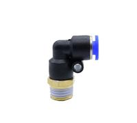 YAKUFAST Pneumatic Air Connector Fitting PC/PCF/SL/PB/PX/PL 10mm 12mm 14mm 16 Thread M5 3/4" 1 2 Way Hose Fittings Pipe Quick Connectors(PL,8MM_1/2")