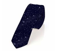 Yakuna Men's Necktie Men's Tie Boys Ties for Men Boy Wedding Holiday Party, Starry Sky, 3.1 x 57.1 inches