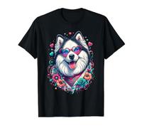 Yakutian Laika Dog St Valentines Day Artwork Value Graphic T-Shirt, Men, Black, S