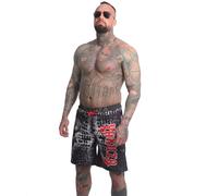 Yakuza Men's Ahole Swim Shorts, black, M