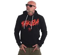 Yakuza Men's Fat Tag Hoodie, black, XL