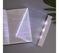 Yalatan LED Flat Reading Light - Warm White Brightness Adjustable Desk Lamp for Home Bedroom