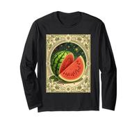 Yalda Watermelon Chelle Night Winter Solstice Long Sleeve T-Shirt