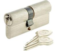 Yale 10-0252-2727-00-2101 Matt Nickel Plated Double Cylinder