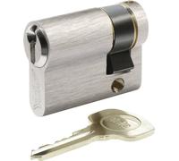 Yale 250 Series Euro Profile Cylinder - Half - 30 - Nickel Plated - Blister Quantity 1