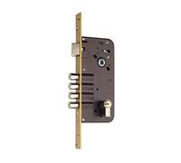 Yale 3010095 Double Layer Security Lock 891280Y70M3BC, Gold (Etched), Entrada 50 mm