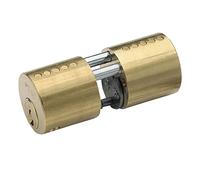 Yale 3010123 Round Cylinder, 30 mm diameter, Brass Finish