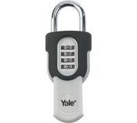 Yale 4 Digit Combination Padlock and Sliding Cover 50mm Standard