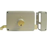 Yale 620 Key Lock For Door Gate 2 Lever Grayscale With 3 Keys Grey