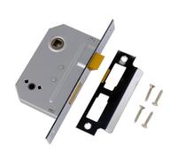 Yale 64mm Polished Chrome Effect Metal 2 Lever Sashlock