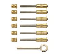 Yale 6P119 Wooden Sash Window Dual Screws Sash Window Bolt Lock Security Fixings Included