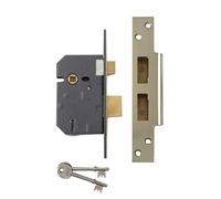 Yale 76mm Chrome Effect Metal 5 Lever Sashlock