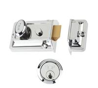 YALE 77 & 706 Non-Deadlocking Traditional Nightlatch - 60mm CH with CH Cylinder