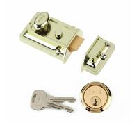 YALE 77 Traditional Nightlatch - B-77-BLX-PB-60 - BRAND NEW