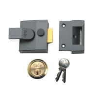YALE 84 & 88 Non-Deadlocking Nightlatch - 40mm DMG with PB Cylinder Visi (84)