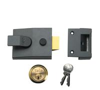 YALE 84 & 88 Non-Deadlocking Nightlatch - 60mm DMG with PB Cylinder Visi (88)