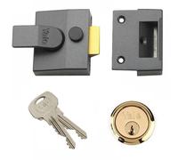 YALE 84 Standard Night Latch - B-84-DMG-PB-40 - New