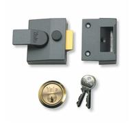 Yale 85 Deadlocking Nightlatch B-85-DMG-PB-40
