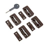 Yale 8K101 Pivoted Window Lock Brown x 4