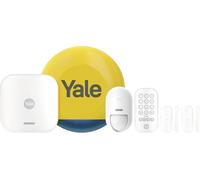YALE AL-SK1-1A-UK Smart Home Alarm Family Kit, White,Yellow