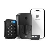 Yale Assure Lock 2 Touch Deadbolt Black Suede Key-Free Smart Entry Door Lock with Z-Wave (ZW3) Connected Touchscreen Keypad for Code Entry and Remote