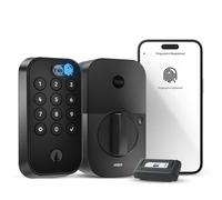 Yale Assure Lock 2 Touch Deadbolt Black Suede Smart Entry Door Lock with Z-Wave (ZW3) Connected Touch Keypad and Fingerprint Scanner with Back-up Key