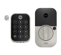 Yale Assure Lock 2 Touch Deadbolt Satin Nickel Keyless Entry Door Lock with Touch Digital Keypad and Fingerprint Scanner (No Wi-Fi) YRD450-F-BLE-61